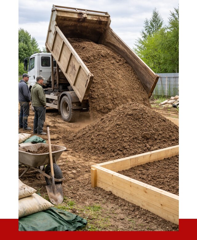 Торфо песчаная смесь в Заинске с доставкой от 1881 р. | ПРОНЕРУДЗнс