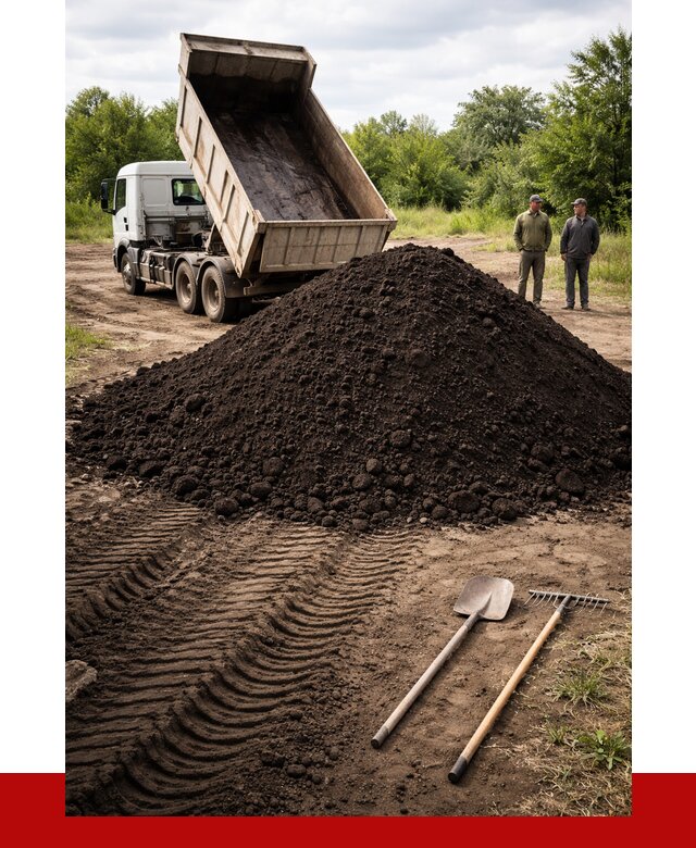 Купить чернозем навалом в Заинске от 1220 р. за куб | ПРОНЕРУДЗнс