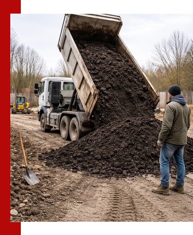 Доставка чернозема навалом в Заинске быстро и выгодно