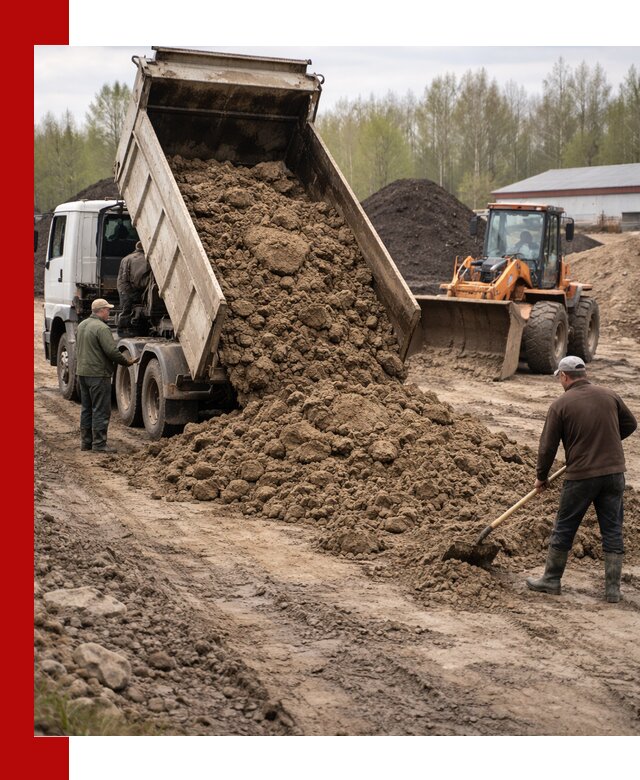 Доставка глин и суглинков в Заинске оптом и вкрай