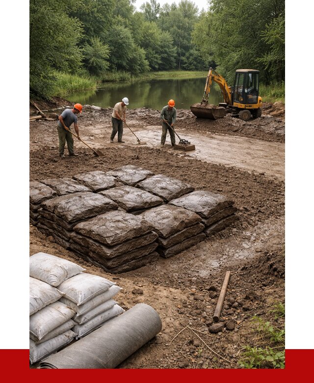 Купить глину для пруда в Заинске от 4576 р. с доставкой | ПРОНЕРУДЗнс