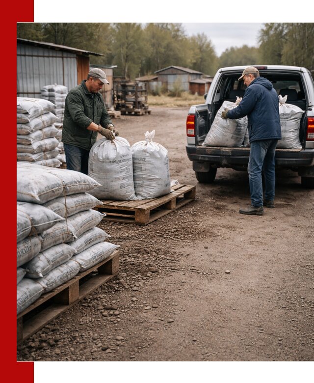 Купить конский навоз в мешках с доставкой в Заинске