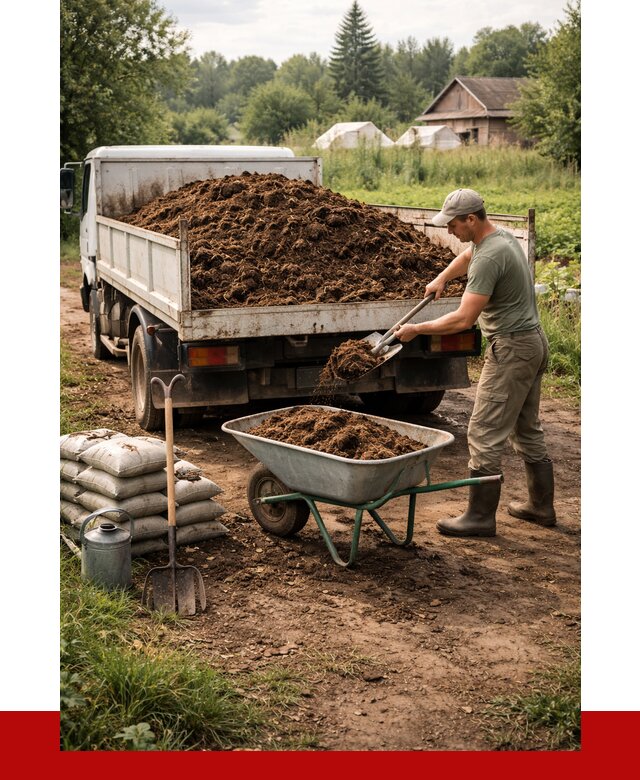 Купить коровий навоз с доставкой в Заинске от 1830 р. | ПРОНЕРУДЗнс