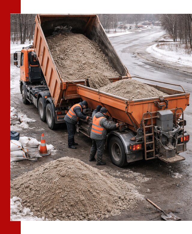 Поставка и вывоз пескосоля в Заинске оптом и в розницу