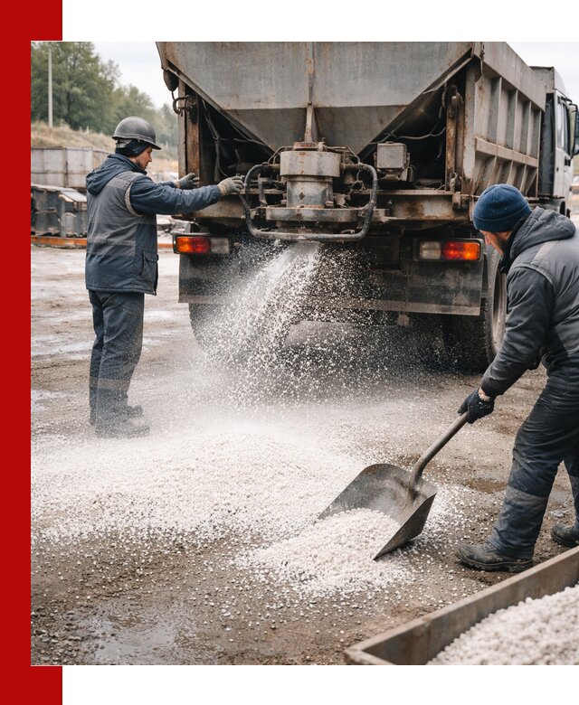 Доставка и продажа хлористого кальция в Заинске