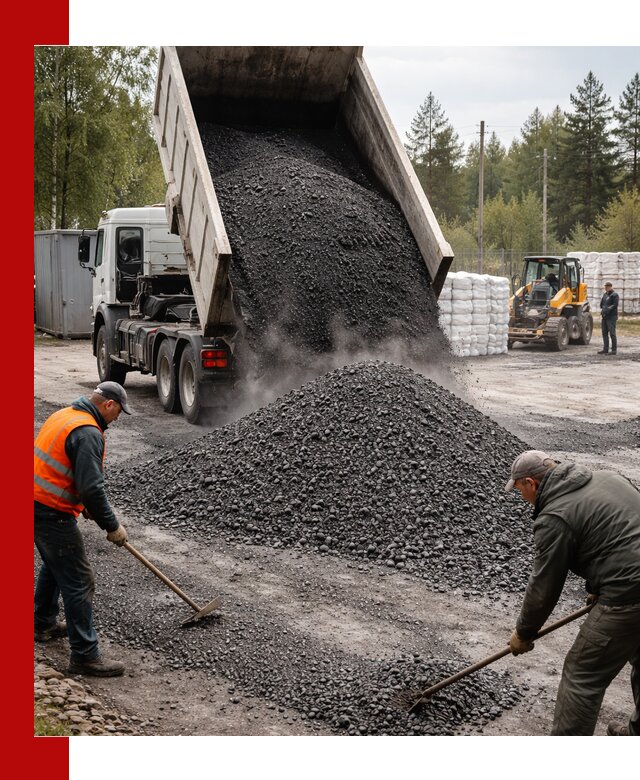 Доставка и продажа асфальтного гранулята в Заинске