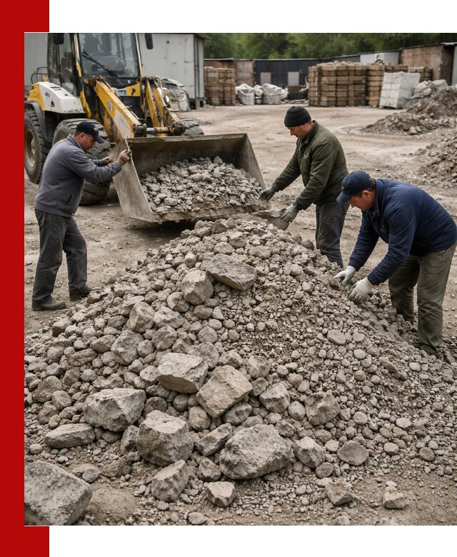 Демонтаж и вывоз бой бетона в Заинске