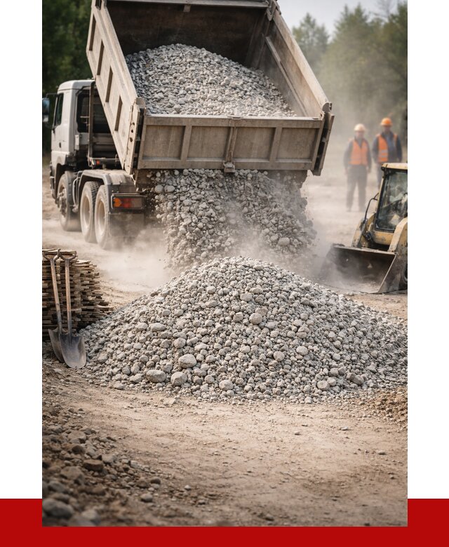 Купить дробленый бетон в Заинске от 1729 р./куб | ПРОНЕРУДЗнс