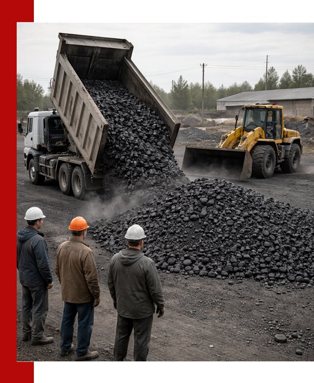 Доставка угля антрацита в Заинске с самосвалами и погрузкой