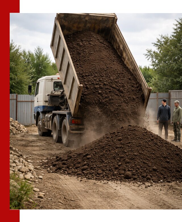 Доставка самосвалом 10 кубов в Заинске быстро и надёжно