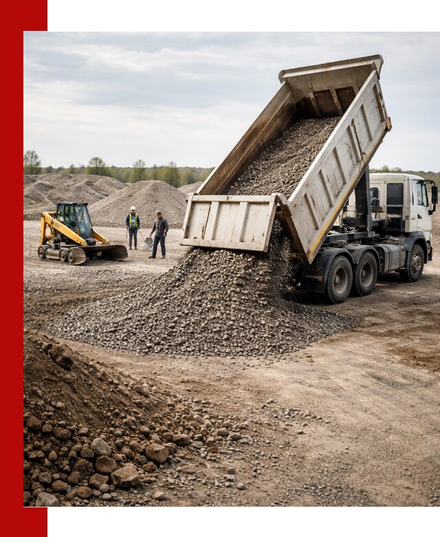 Доставка самосвалом 25 м³ в Заинске быстро и надежно