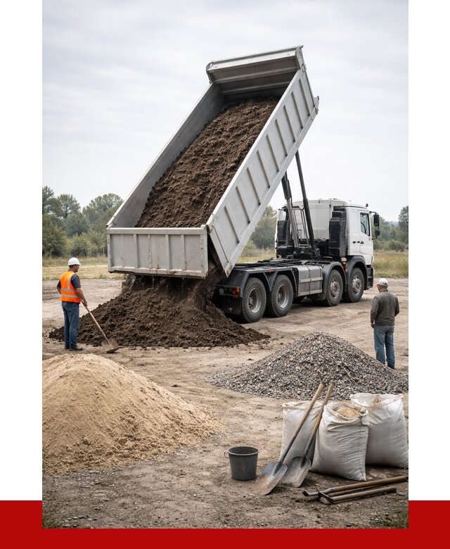 Доставка самосвалом 30 кубов в Заинске от 8644 р. | ПРОНЕРУДЗнс