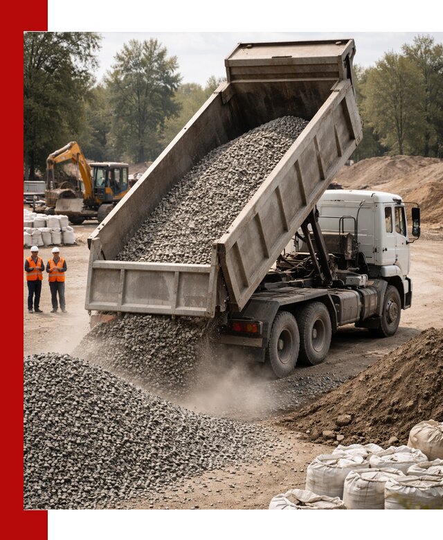 Аренда самосвала в Заинске для доставки сыпучих и нерудных материалов