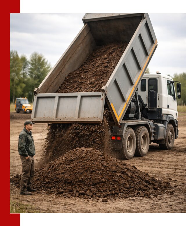 Аренда самосвала с водителем в Заинске для сыпучих грузов и навоза