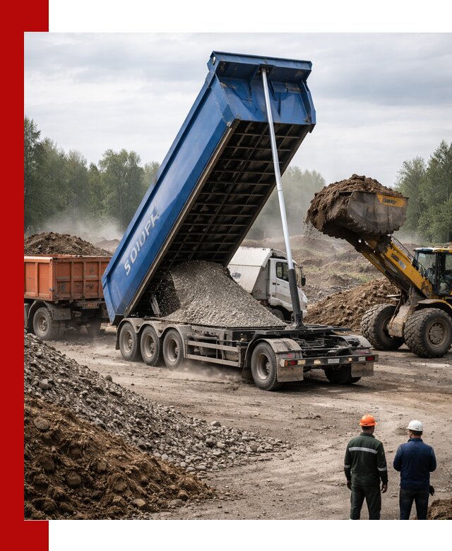 Аренда тонар 40 тонн в Заинске с доставкой материалов