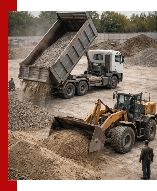 Перевозка сыпучих грузов самосвалами и бортовыми в Заинске