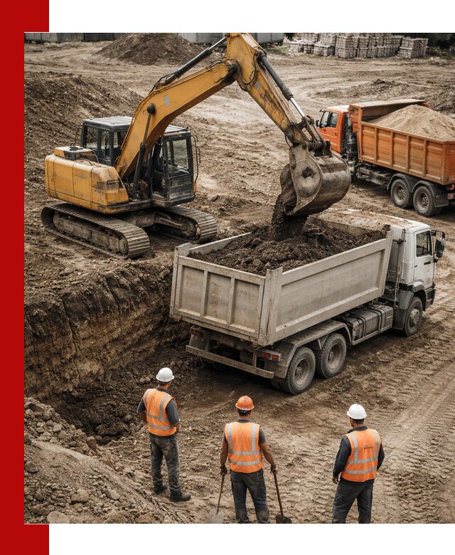 Разработка грунта для строительства и благоустройства в Заинске