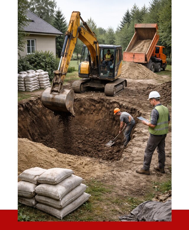 Рытье котлована в Заинске быстро от 4576 р. ПРОНЕРУДЗнс