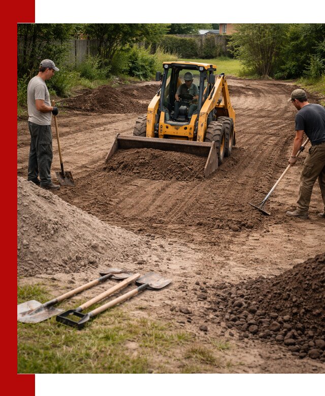 Планировка участка грунтом с вывозом и доставкой в Заинске