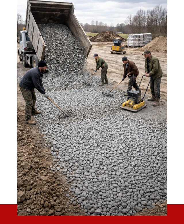 Устройство щебеночной подушки в Заинске от 4576 р. ПРОНЕРУДЗнс