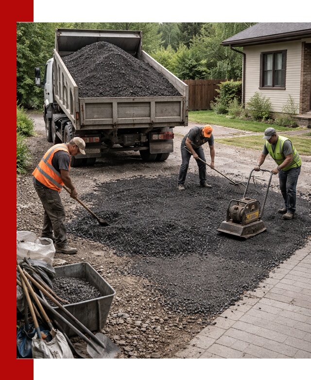 Асфальтовая крошка для двора с доставкой в Заинске